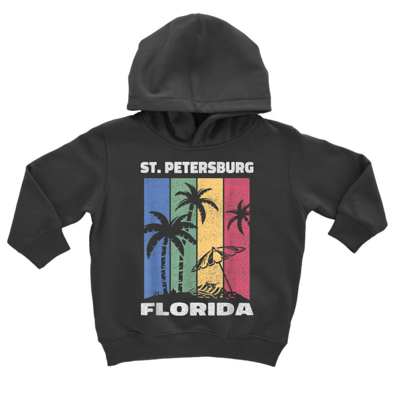 St. Petersburg Souvenir   Florida Reminder Toddler Hoodie by August | Artistshot