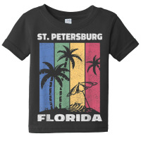 St. Petersburg Souvenir   Florida Reminder Baby Tee | Artistshot