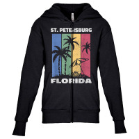 St. Petersburg Souvenir   Florida Reminder Youth Zipper Hoodie | Artistshot