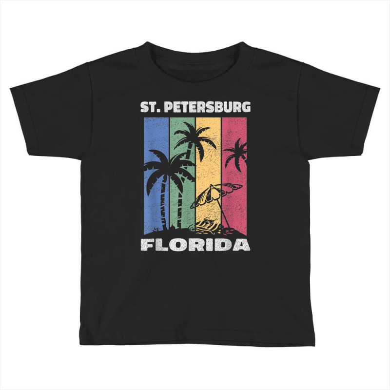 St. Petersburg Souvenir   Florida Reminder Toddler T-shirt by August | Artistshot