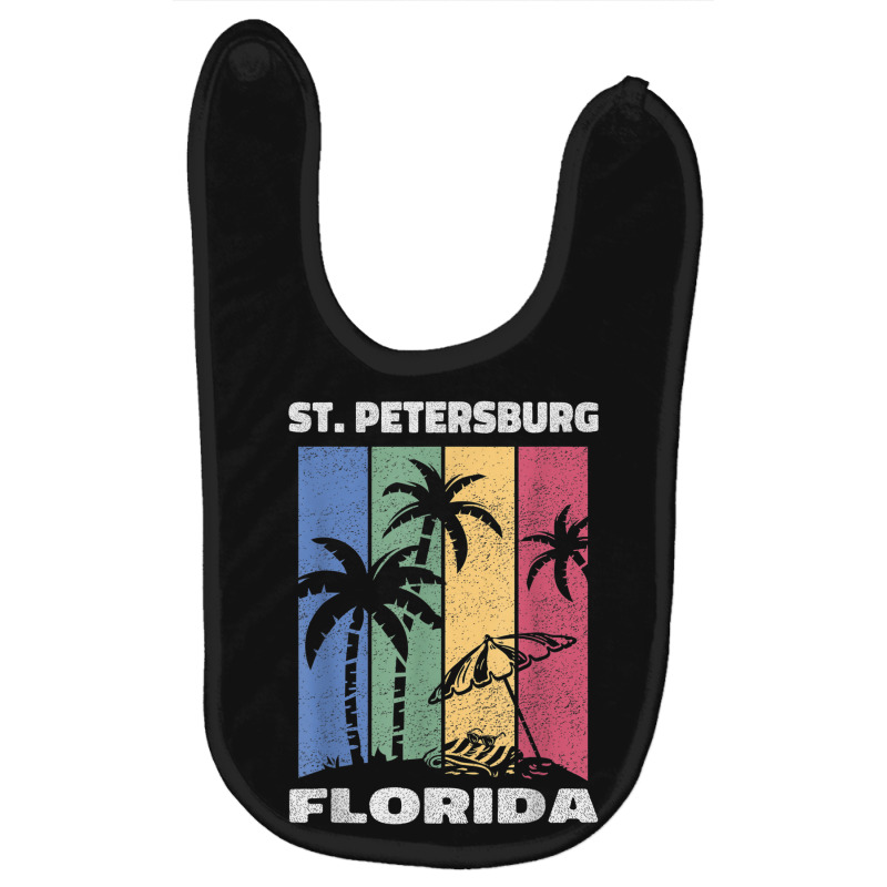 St. Petersburg Souvenir   Florida Reminder Baby Bibs by August | Artistshot