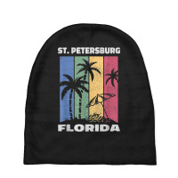 St. Petersburg Souvenir   Florida Reminder Baby Beanies | Artistshot