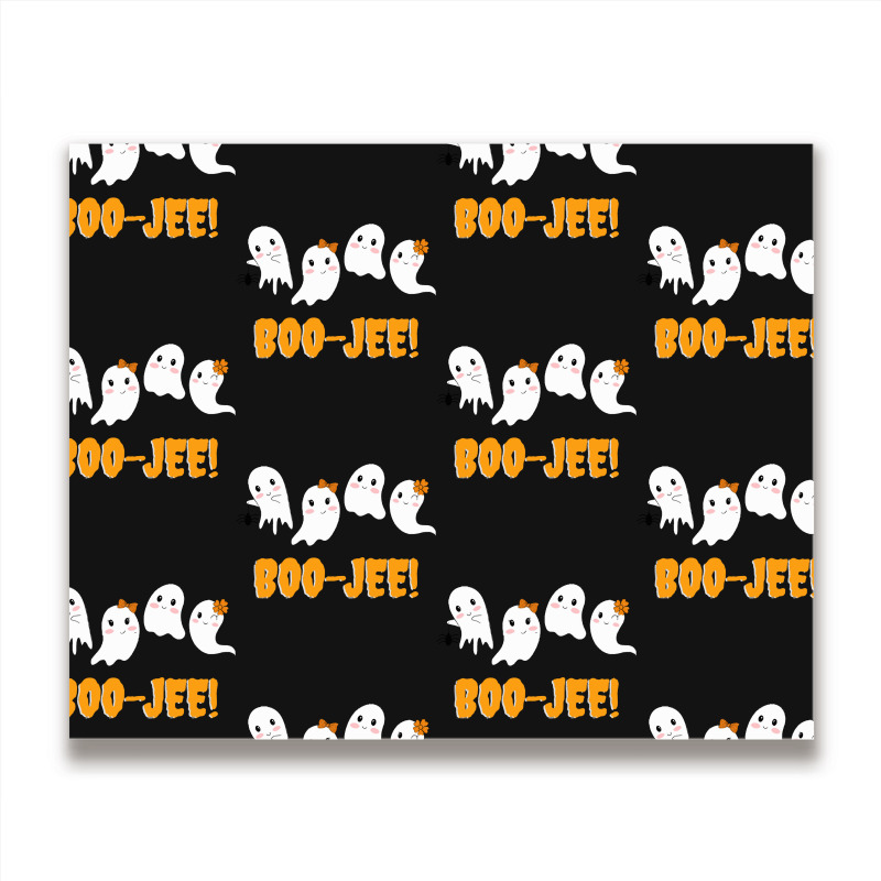 Halloween T  Shirt Boo  Jee! Ghosts Halloween 873873 Metal Print Horizontal | Artistshot