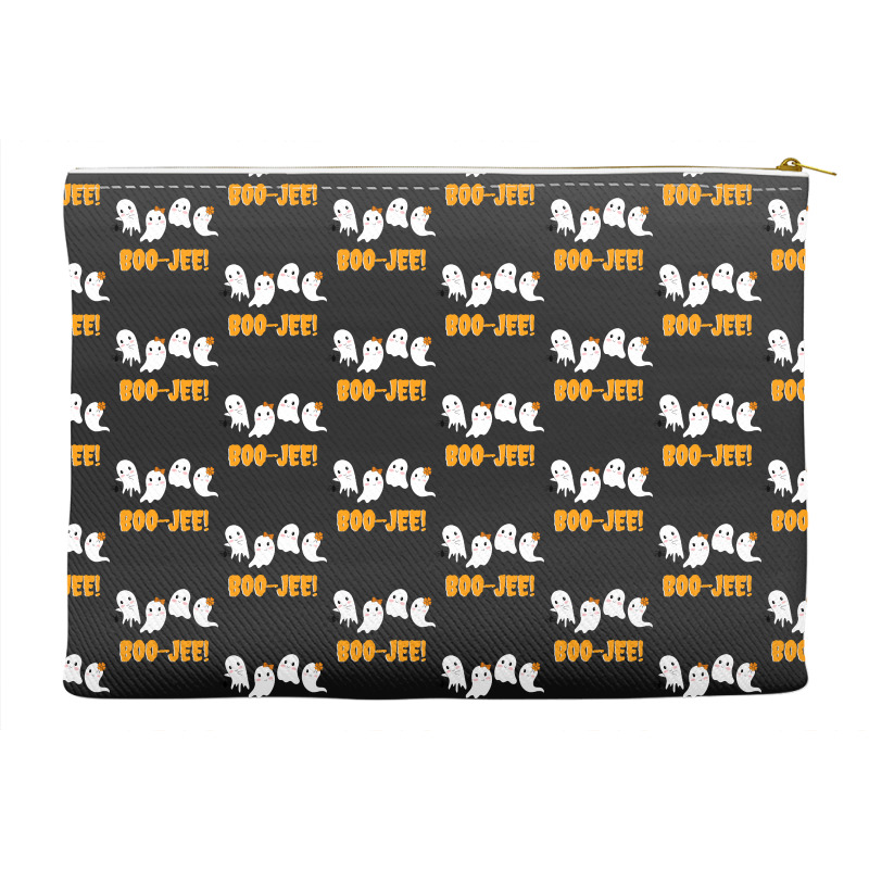 Halloween T  Shirt Boo  Jee! Ghosts Halloween 873873 Accessory Pouches | Artistshot