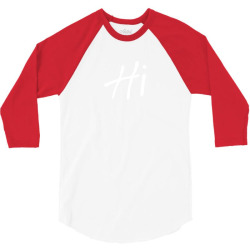 Hi 3/4 Sleeve Shirt | Artistshot