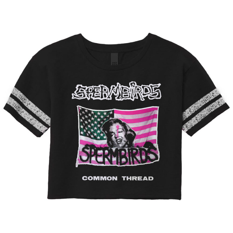 Spermbirds - Common Thread Premium Scorecard Crop Tee by DARRELLBARNES | Artistshot