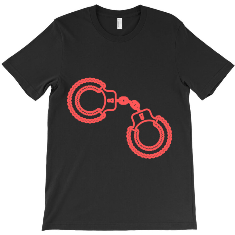 Handcuff T-Shirt by DEMARCOBLACK | Artistshot