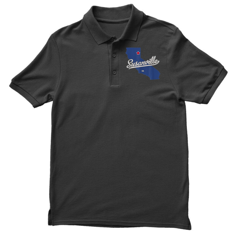 Susanville California Ca Map Men's Polo Shirt | Artistshot