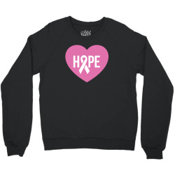 Hope. Breast Cancer Awareness Crewneck Sweatshirt | Artistshot