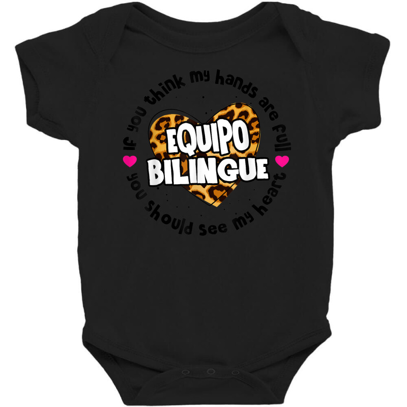 Equipo Bilingue Spanish Bilingual Team Squad Back To School Baby Bodysuit by Fashzilla | Artistshot