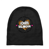 Equipo Bilingue Spanish Bilingual Team Squad Back To School Baby Beanies | Artistshot