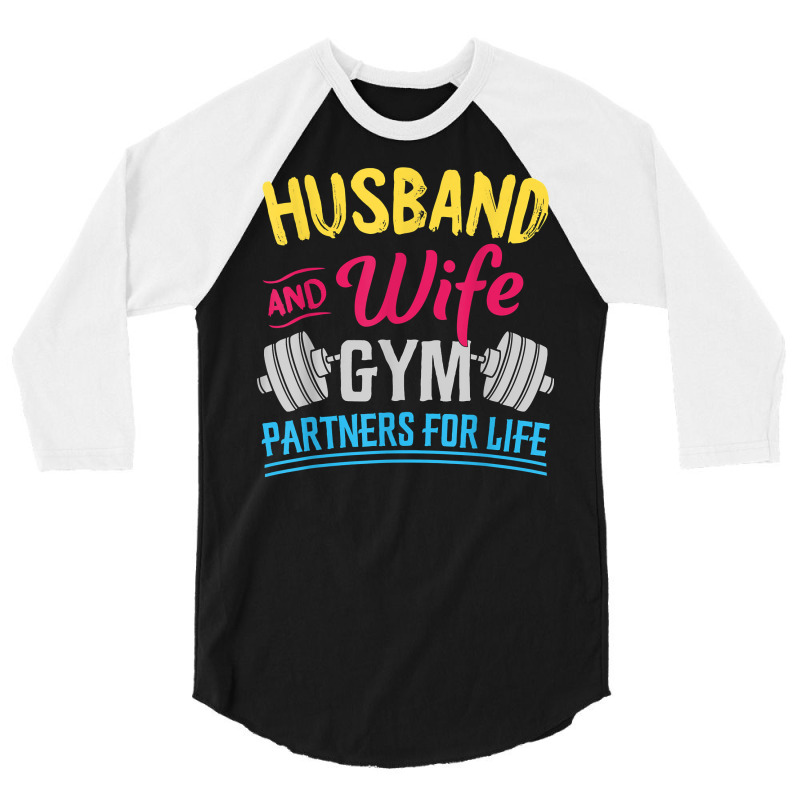 Fitness Couple Shirts   Matching Couples Workout Outfits T Shirt 3/4 Sleeve Shirt | Artistshot