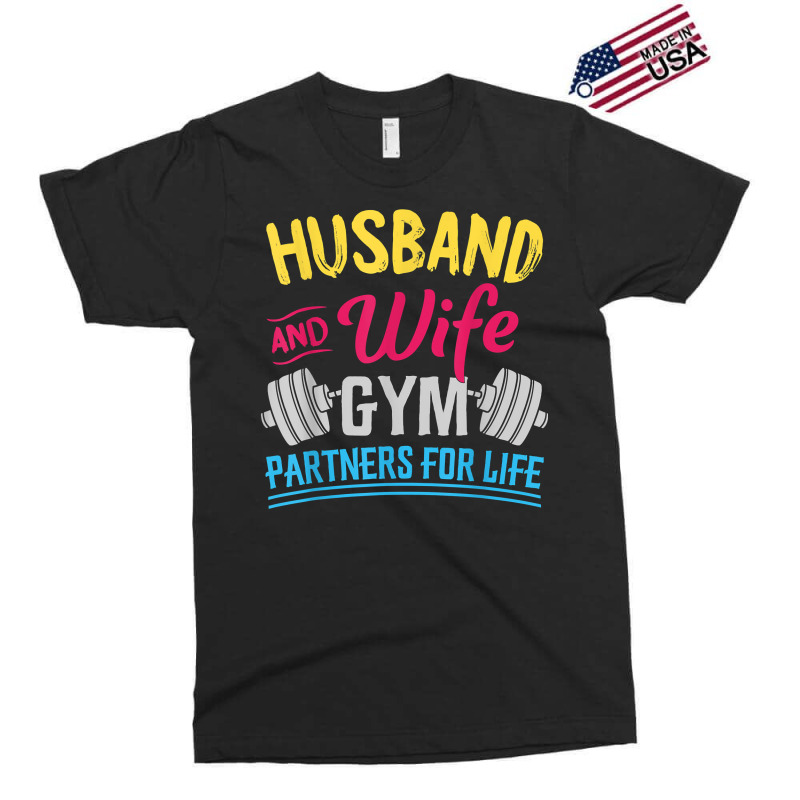 Fitness Couple Shirts   Matching Couples Workout Outfits T Shirt Exclusive T-shirt | Artistshot