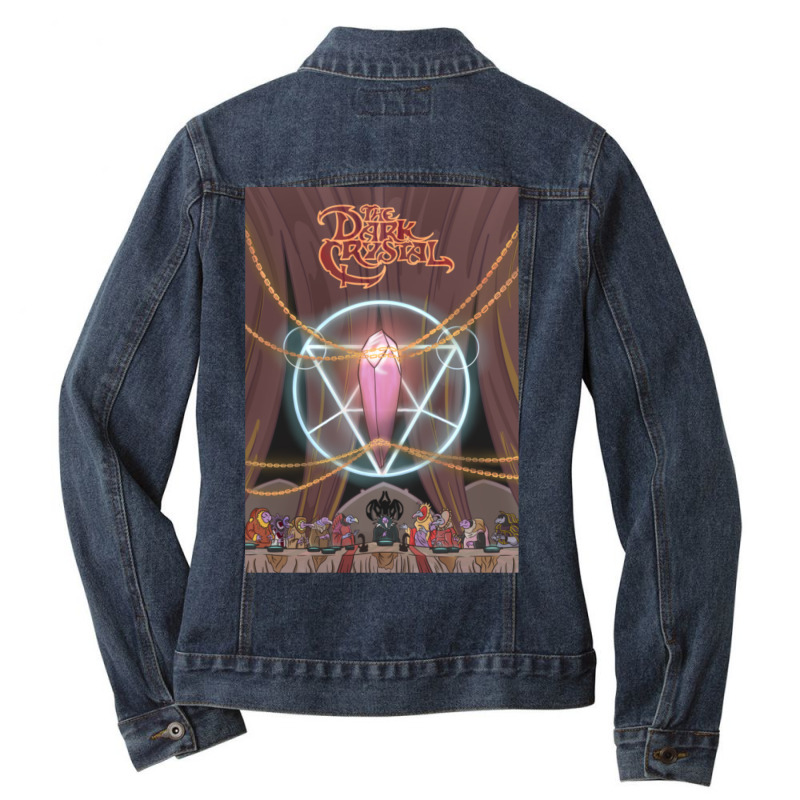 Dark Crystal Ladies Denim Jacket by Kenruhaea79 | Artistshot