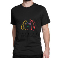 Imagine John Classic T-shirt | Artistshot