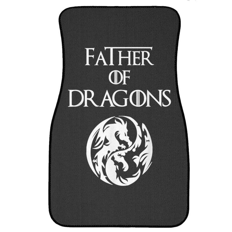 Father Of Dragons Fathers Day Gift Front Car Mat | Artistshot