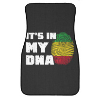 It's In My Dna Mali Flag Fingerprint Men Women Front Car Mat | Artistshot