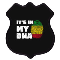 It's In My Dna Mali Flag Fingerprint Men Women Shield Patch | Artistshot