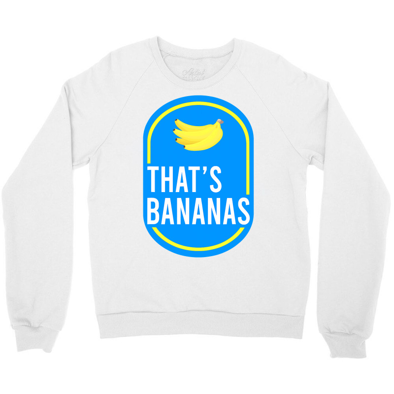 That's Banana Costume   Funny Lazy Halloween Costume Crewneck Sweatshirt | Artistshot