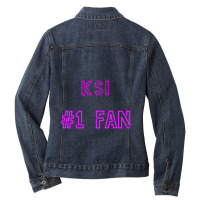 Ksi  1 Fan Ladies Denim Jacket | Artistshot