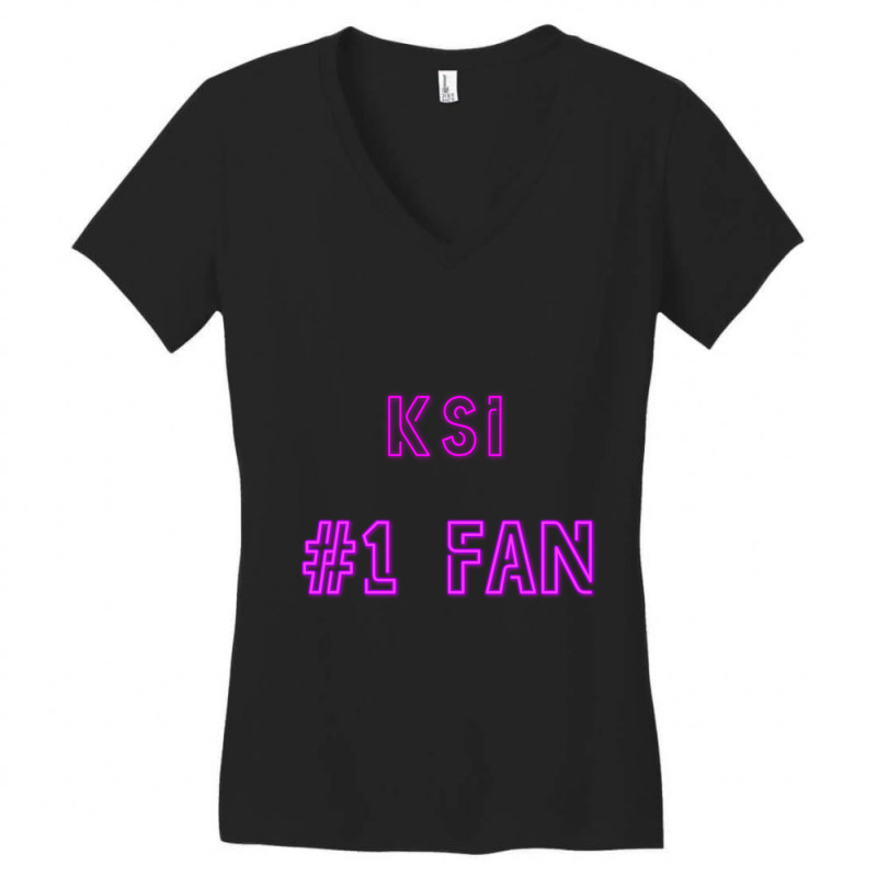 Ksi  1 Fan Women's V-Neck T-Shirt by cm-arts | Artistshot