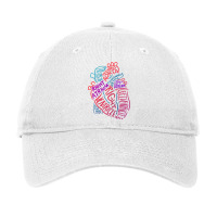 Womens Nurse Anatomical Heart Cardiology Medical Cardiac T Shirt Adjustable Cap | Artistshot