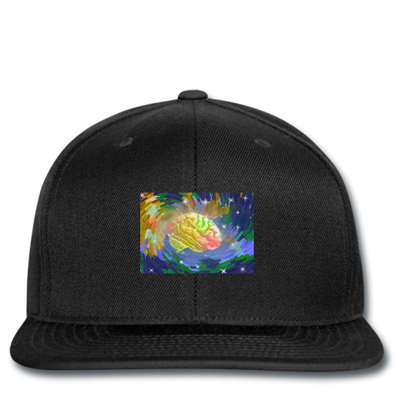 Psychedelic Brain, Psychedelic Brain Vintage, Psychedelic Brain Art, P Printed hat by cm-arts | Artistshot