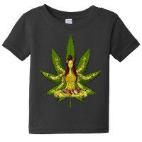 Shiva Weed Meditation, Shiva Weed Meditation Art, Shiva Weed Meditatio Baby Tee | Artistshot