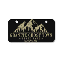 Montana Granite Ghost Town State Park Bicycle License Plate | Artistshot