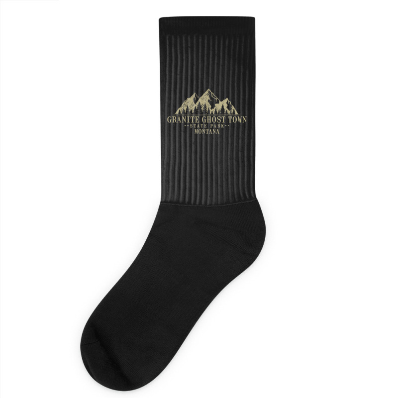 Montana Granite Ghost Town State Park Socks | Artistshot