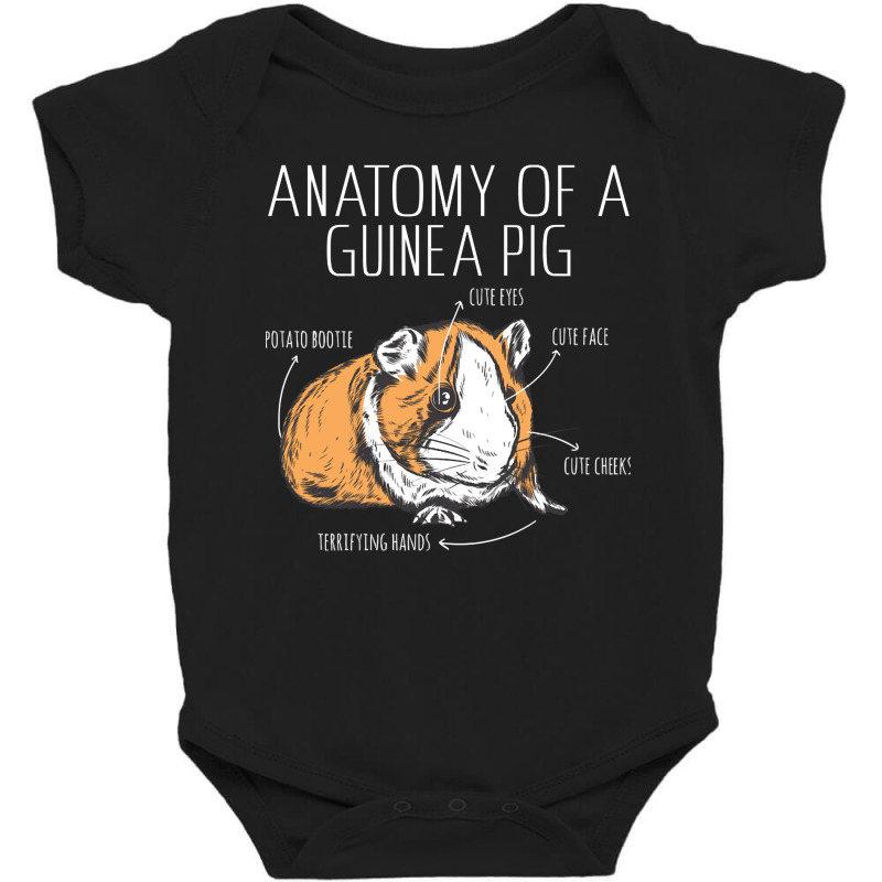 Anatomy Of A Guinea Pig, Anatomy Of A Guinea Pig Vintage, Anatomy Of A Baby Bodysuit | Artistshot