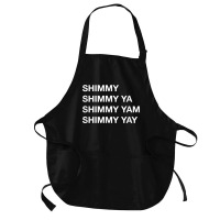 Shimmy Shimmy   Hiphop T Shirt Oldschool Rap Tee 90s Music Medium-length Apron | Artistshot