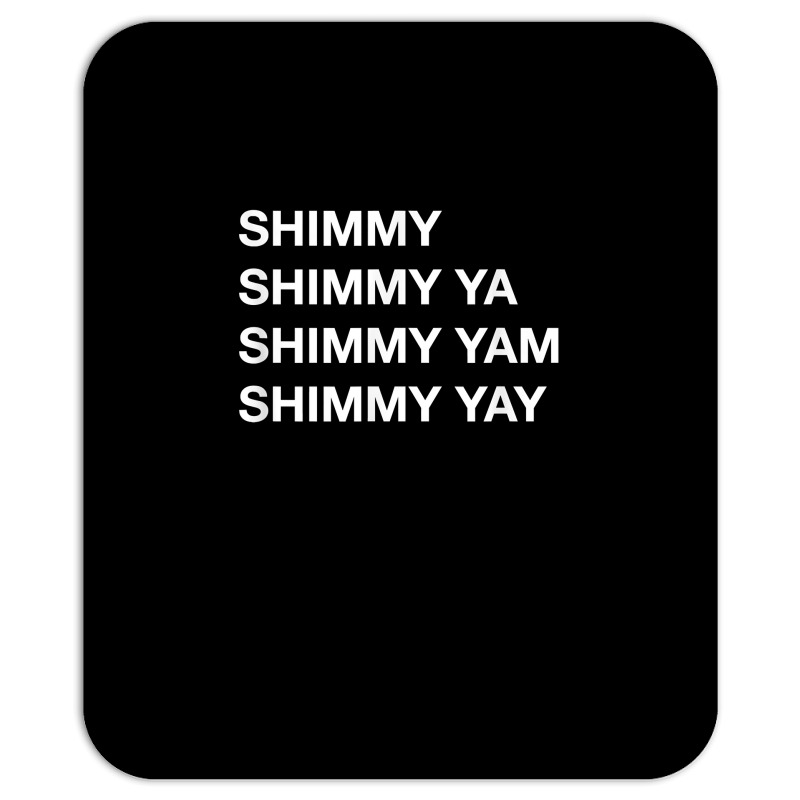 Shimmy Shimmy   Hiphop T Shirt Oldschool Rap Tee 90s Music Mousepad | Artistshot