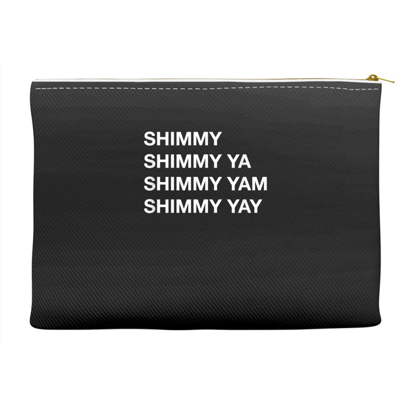 Shimmy Shimmy   Hiphop T Shirt Oldschool Rap Tee 90s Music Accessory Pouches | Artistshot