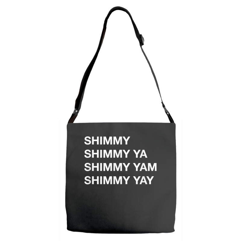 Shimmy Shimmy   Hiphop T Shirt Oldschool Rap Tee 90s Music Adjustable Strap Totes | Artistshot