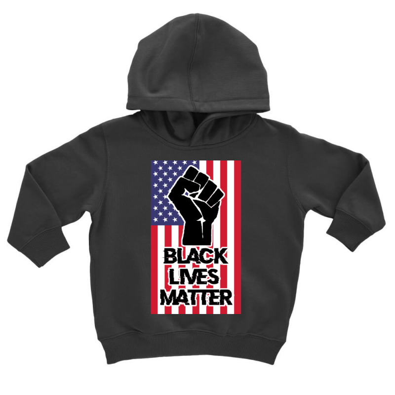 Blm Usa Toddler Hoodie by cm-arts | Artistshot