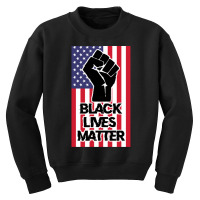 Blm Usa Youth Sweatshirt | Artistshot