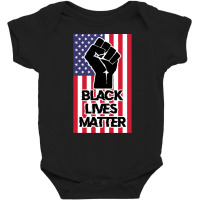 Blm Usa Baby Bodysuit | Artistshot