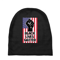 Blm Usa Baby Beanies | Artistshot