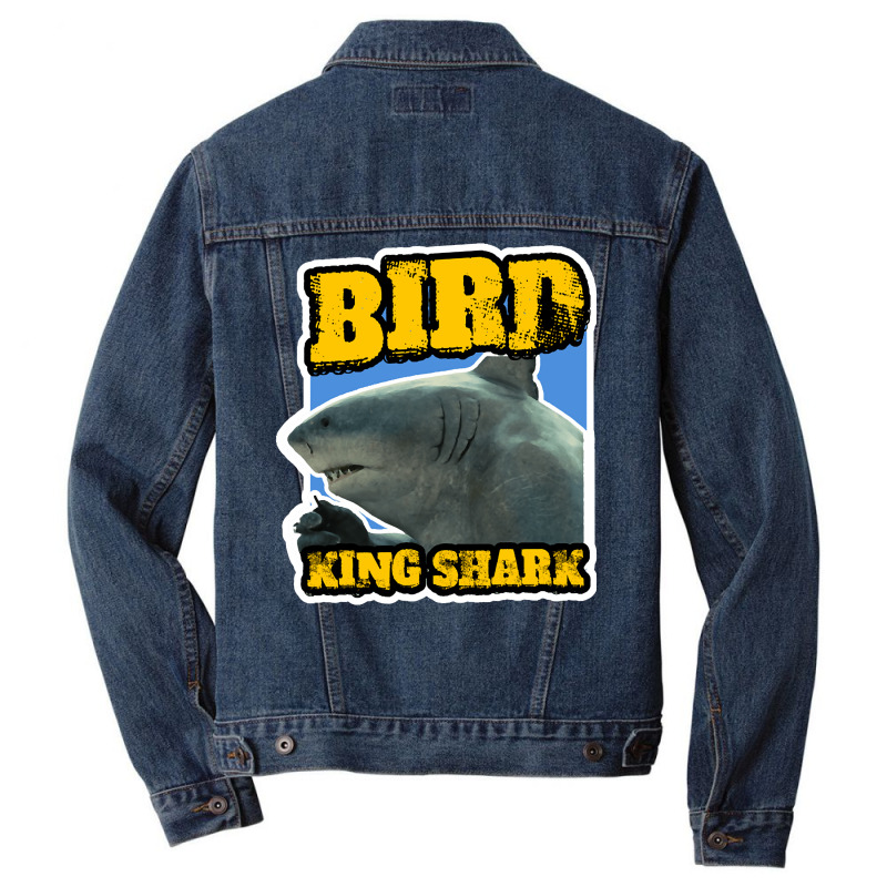 King Shark, King Shark Vintage, King Shark Art, King Shark Painting, K Men Denim Jacket by SHUTREI55 | Artistshot