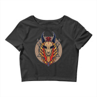 Anubis Head Skull, Anubis Head Skull Vintage, Anubis Head Skull Art, A Crop Top | Artistshot