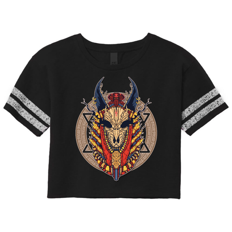 Anubis Head Skull, Anubis Head Skull Vintage, Anubis Head Skull Art, A Scorecard Crop Tee by SHUTREI55 | Artistshot