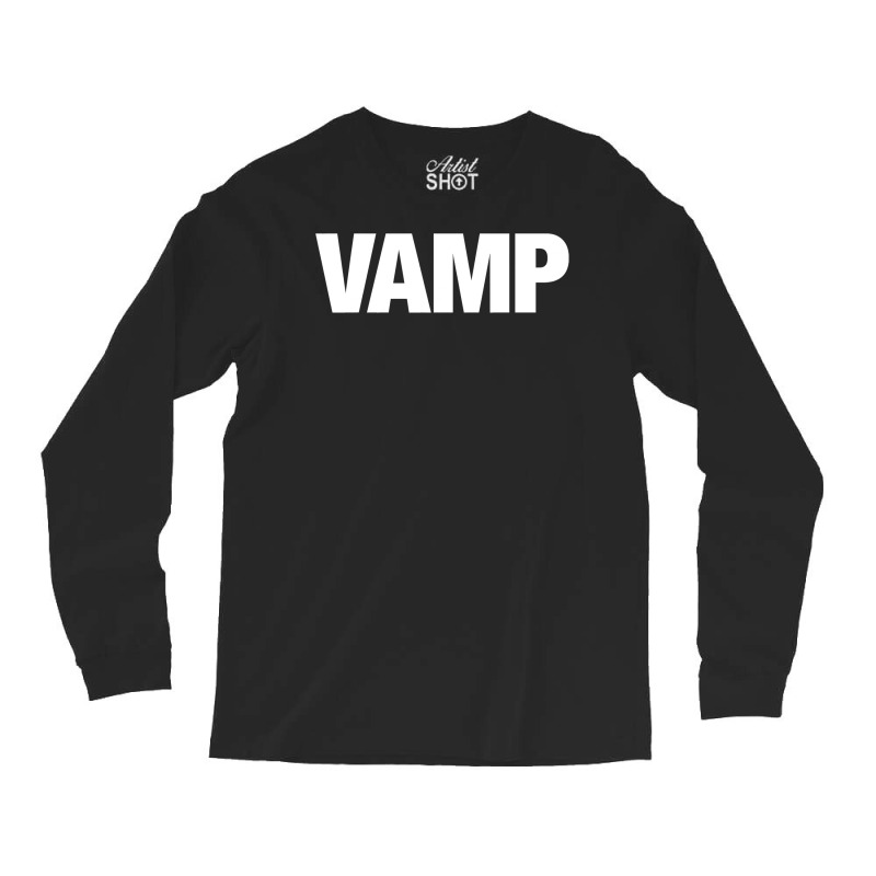 Vamp Matching Halloween Couples Funny Costumes Security Goth Long Sleeve Shirts | Artistshot