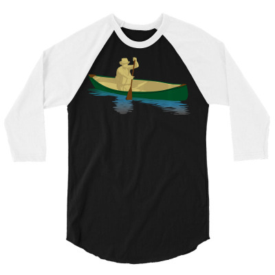 Canoe Paddling Lover Canoeing Art Gift Canoe Camping Gift Long Sleeve 3/4 Sleeve Shirt Designed By Juvenal