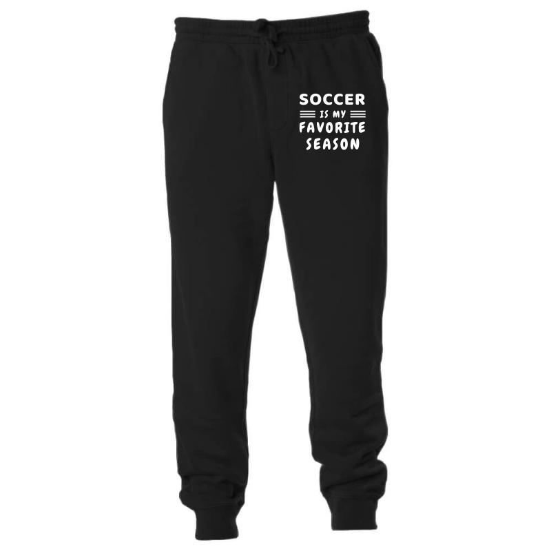 Soccer Is My Favorite Season Unisex Jogger | Artistshot