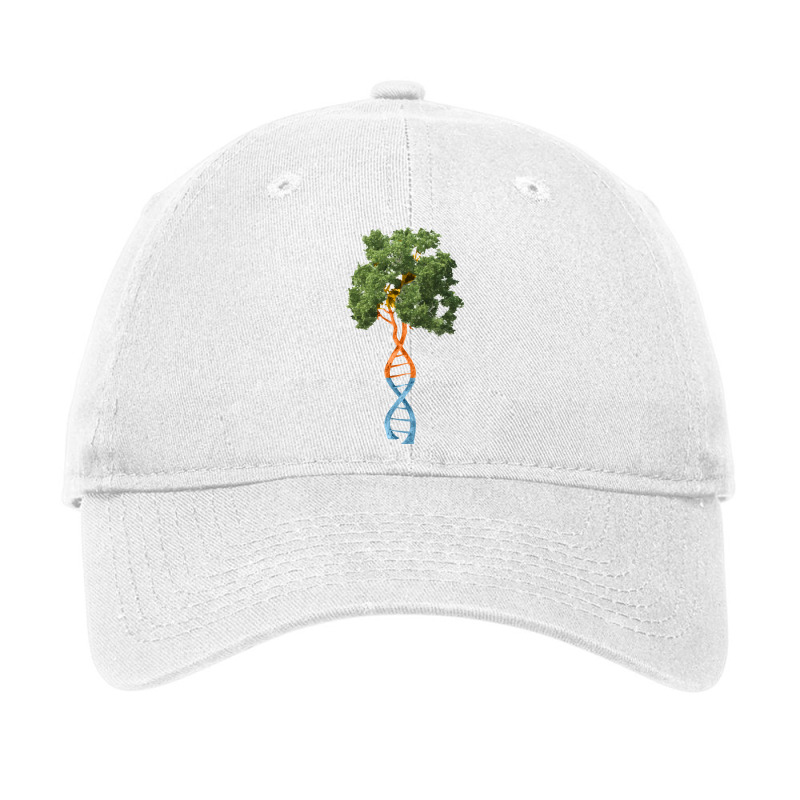 Dna Tree Of Life Earth Science Genetics Environment Biology Long Sleev Adjustable Cap by cm-arts | Artistshot