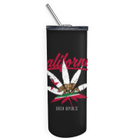 California Republic, California Republic Art, California Republic Pain Skinny Tumbler | Artistshot