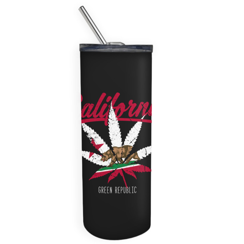 California Republic, California Republic Art, California Republic Pain Skinny Tumbler | Artistshot