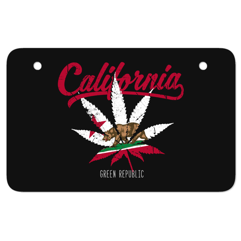 California Republic, California Republic Art, California Republic Pain Atv License Plate | Artistshot