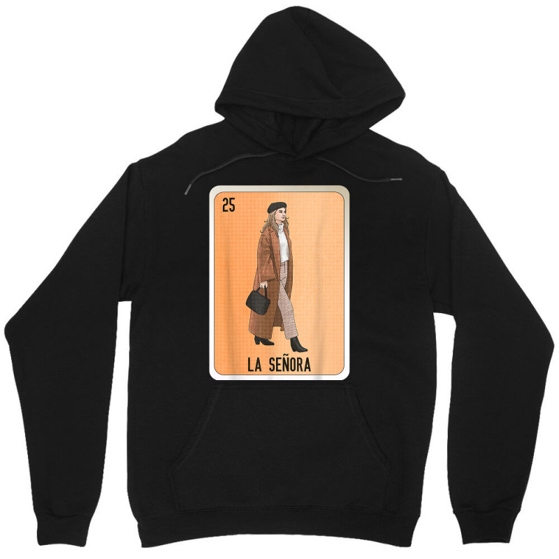 La Señora Mexican Slang Lottery Bingo Cards T Shirt Unisex Hoodie by cm-arts | Artistshot